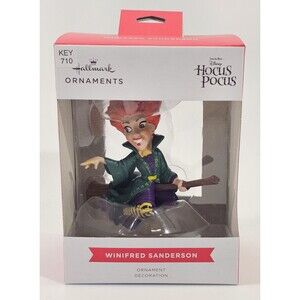 Hallmark Christmas Tree Ornament Disney Hocus Pocus Winifred Sanderson Fig.